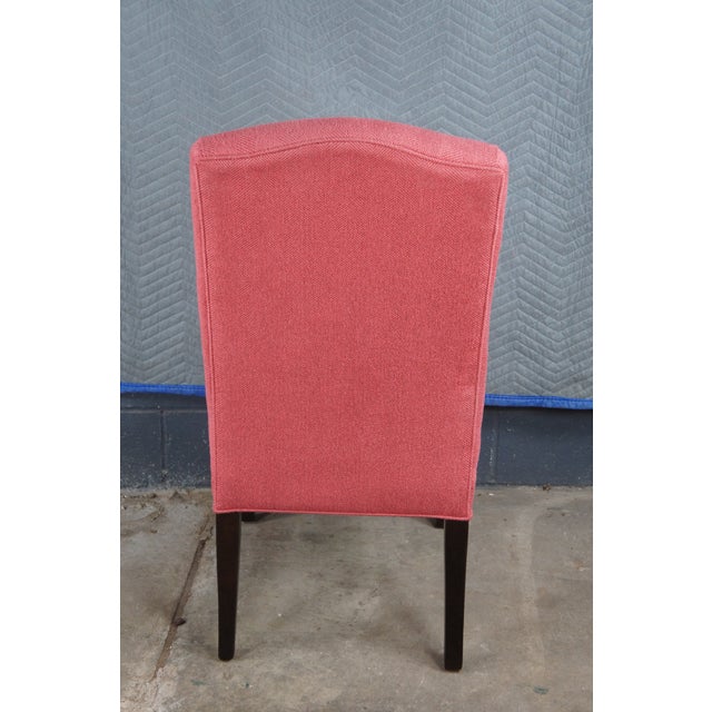 C.R. Laine Furniture Cr Laine Dolce 1355 Herringbone Striped Dining Side Chairs - Set of 2 For Sale - Image 4 of 12