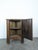Louis XVI Style Corner Cabinet in Marquetry with Breccia Marble Top For Sale - Image 4 of 5