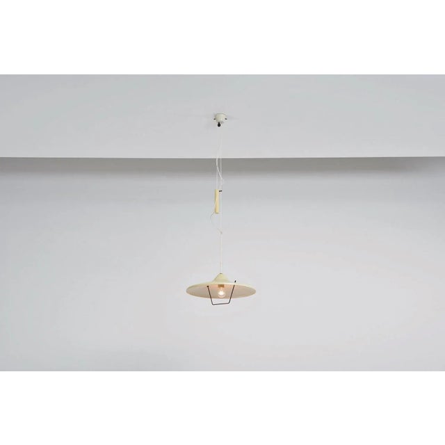 1950s Counter Balance Pendant Lamp from Stilnovo, 1955 For Sale - Image 5 of 13