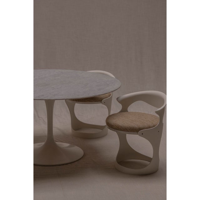 Ivory Large Tulip Dining Table by Eero Saarinen for Knoll International, 1960s For Sale - Image 8 of 18