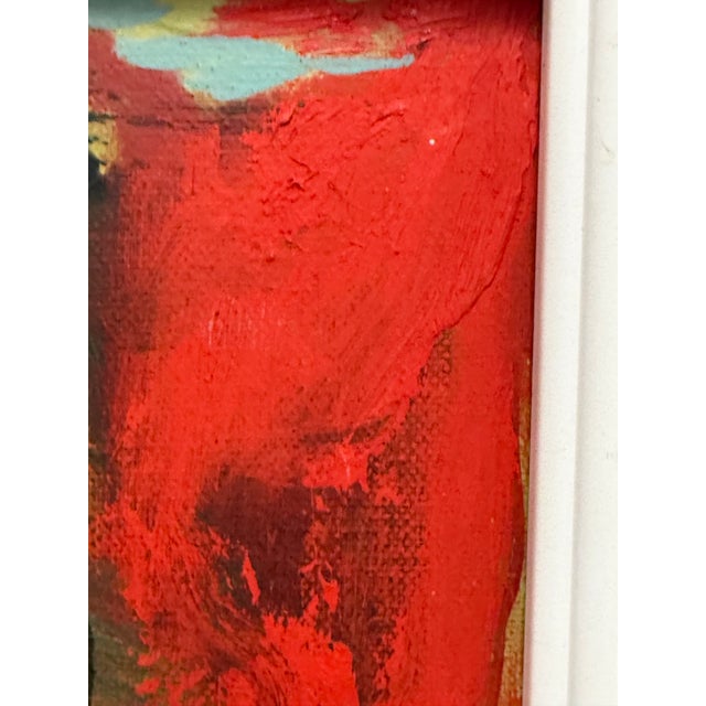 Abstract Bold Composition Painting, Framed For Sale - Image 9 of 12
