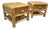 Bamboo Nightstands, 1980s, Set of 2 For Sale