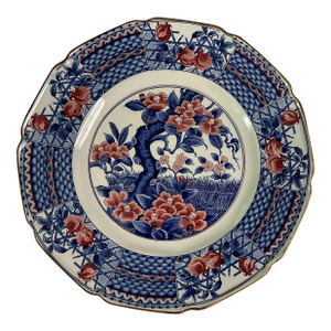 Early 20th Century Japanese Toyo Indian Tree Platter
