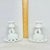 Mid-20th Century Westmoreland Milk Glass Doric Open Lace Candle Holders - A Pair For Sale - Image 9 of 12