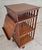 Arts & Crafts Arts & Crafts / Mission Oak Revolving Bookcase With Adjustable Book Display For Sale - Image 3 of 18