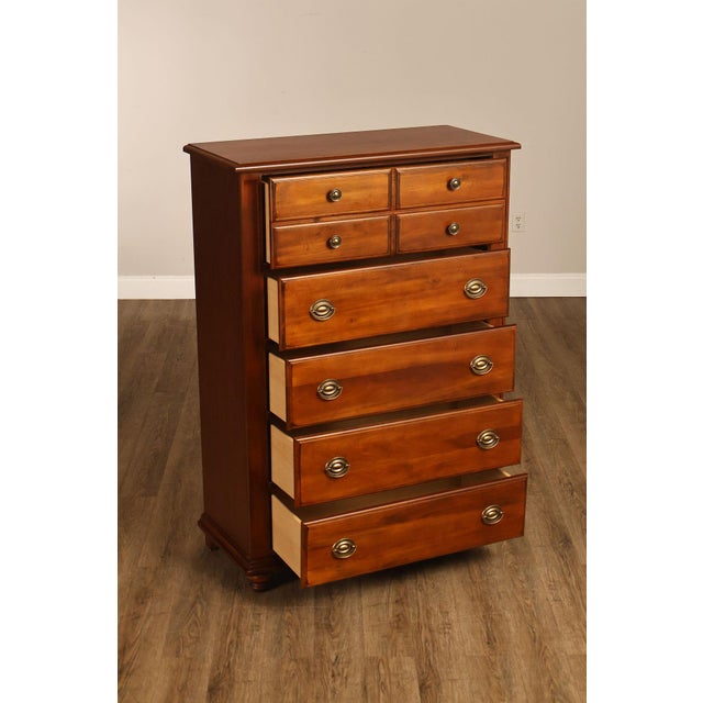 Broyhill Broyhill Traditional 5 Drawer Tall Chest For Sale - Image 4 of 18