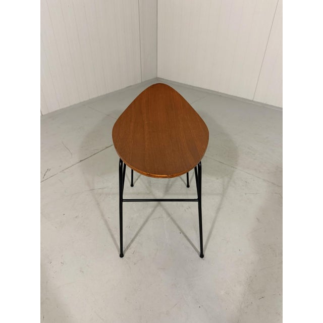 Wood Stool from Ulferts Tibro, Sweden, 1950s For Sale - Image 7 of 13