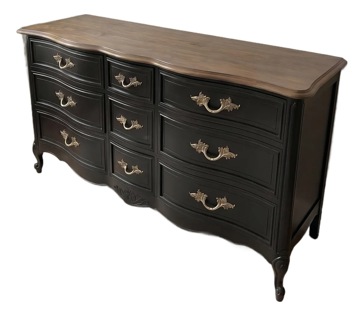 black french provincial dresser DIY Makeover (French Provincial) Dixie French Provincial Style Black