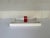 2020s Made Goods Modern White Faux Silk Large Mundrick Tray For Sale - Image 5 of 5