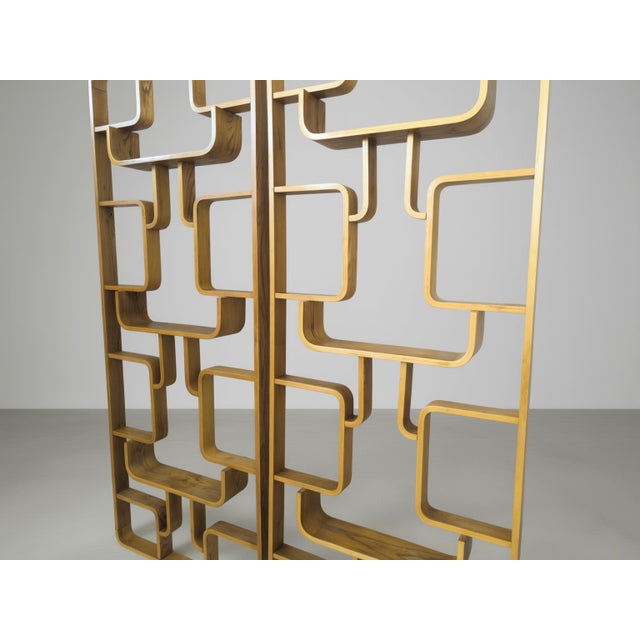 Sculptural Bentwood Room Dividers by Ludvik Volak, 1960s, Set of 2 For Sale - Image 6 of 13