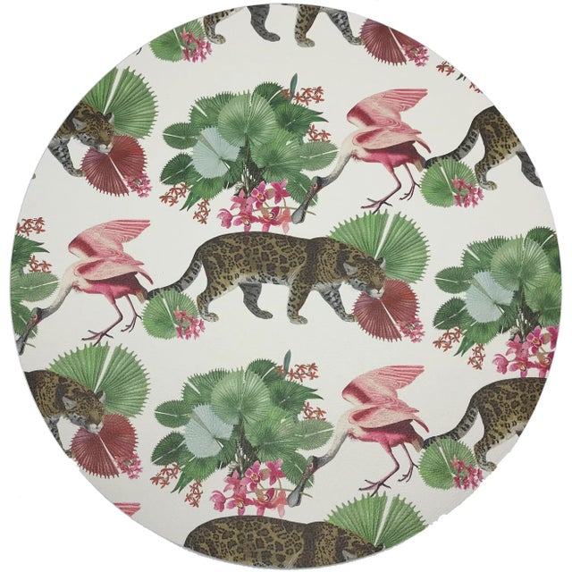 Our pebbled vinyl leather placemats make for pieces suitable at any occasion. With our signature patterns on the front and...