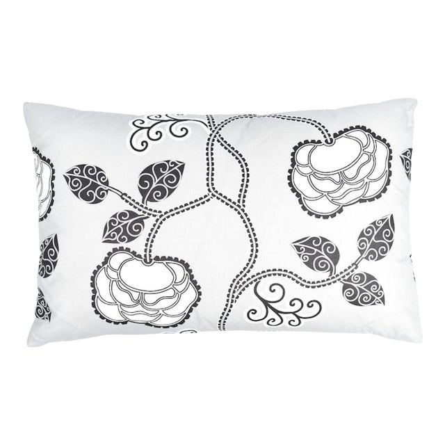 Schumacher Queen Fruit Chintz Pillow For Sale
