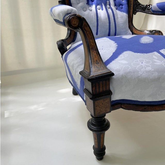 Armchair with Victor & Rolf Upholstery attributed to Horrix For Sale - Image 9 of 18