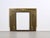 Gold Louis XVI Metal Fireplace Surround with Brass Ornaments, 1920s For Sale - Image 8 of 13