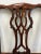 Baker Furniture Chippendale Style Carved Mahogany Queen Pierced Splat Headboard For Sale - Image 13 of 16