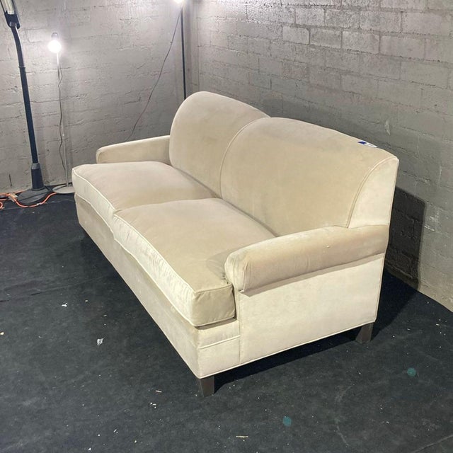 Comfortable and stylish 3-seat sofa from Maiden Home in a neutral beige color. Features plush cushions and armrests,...