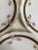 Ceramic Circa 1900 Set of 4 M. Z. Austria Hand Painted Rose & Gold Key Small Plates For Sale - Image 7 of 13