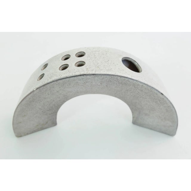 Semi Sphere Sculptural Vase by Alessio Tasca, 1960s For Sale - Image 4 of 6