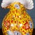 Vintage Italian Hand Blown Millefiori Glass Vase, Murano, 1990s For Sale - Image 6 of 9