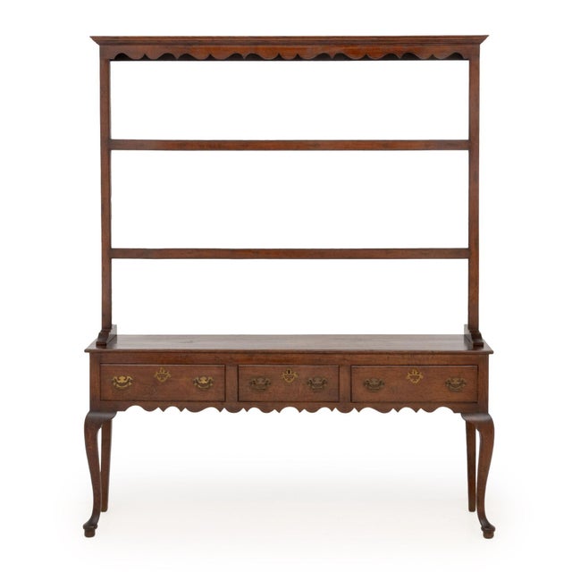 Welsh Oak Dresser With Cabriole Legs, 19th Century For Sale In New York - Image 6 of 11