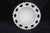 Traditional Mid 20th Century Indiana Glass White Milk Glass Open Laced Edge Pedestal Compote Candy Dish For Sale - Image 3 of 8