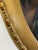 Victorian 19th Century Oil Portrait of a Woman in Blue Gown in Oval Gilt Frame For Sale - Image 3 of 3
