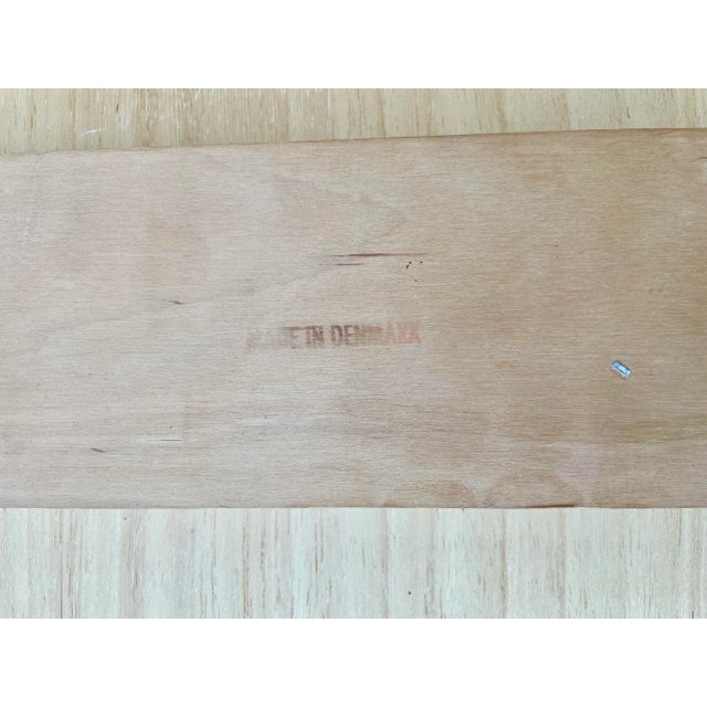 1960s Danish Modern Teak Dining Table For Sale - Image 12 of 12