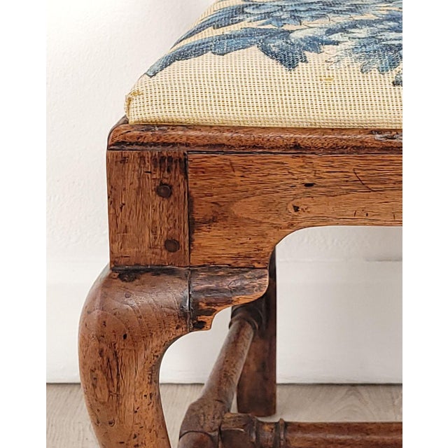 English Oak Provincial Queen Anne Chair, 19th Century or Earlier For Sale - Image 11 of 12