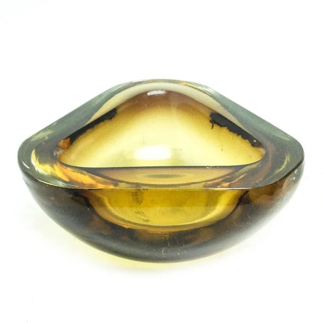 Glass Italian Bowl in Murano Glass by Galliano Ferro for Mandruzzato, 1950s For Sale - Image 7 of 7
