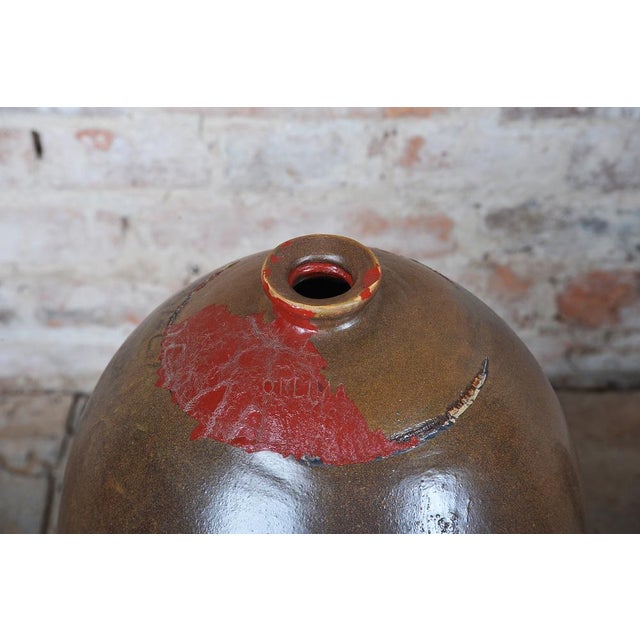 Art Deco Vase in Ceramics, Czech, 1920s For Sale - Image 4 of 9