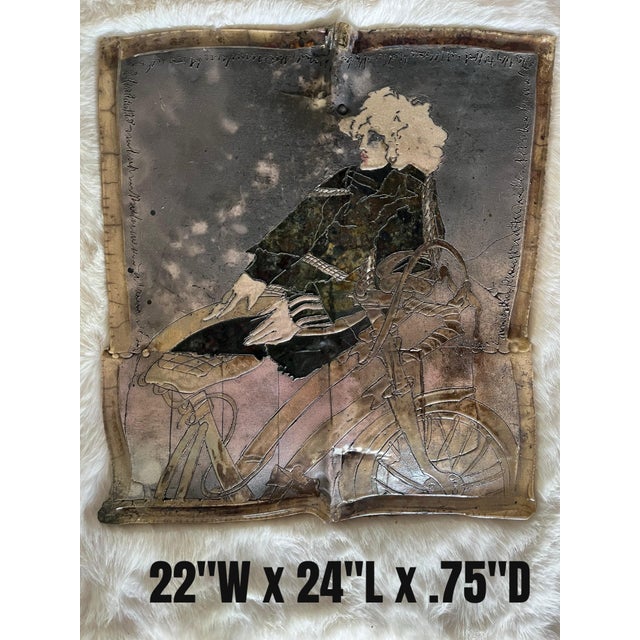 Ceramic Plaque Art Wall Hanging For Sale In West Palm - Image 6 of 9