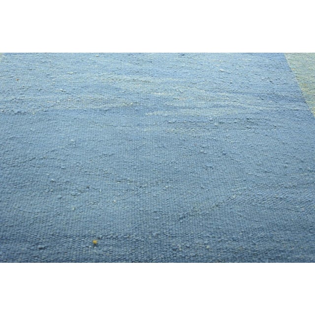 2000 - 2009 Modern Handwoven Geometrical Kilim Rug, 2000s For Sale - Image 5 of 9