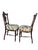 Pair of 19th Century Rosewood Princess Chairs Heavily Carved Detail Rosewood. For Sale - Image 4 of 8