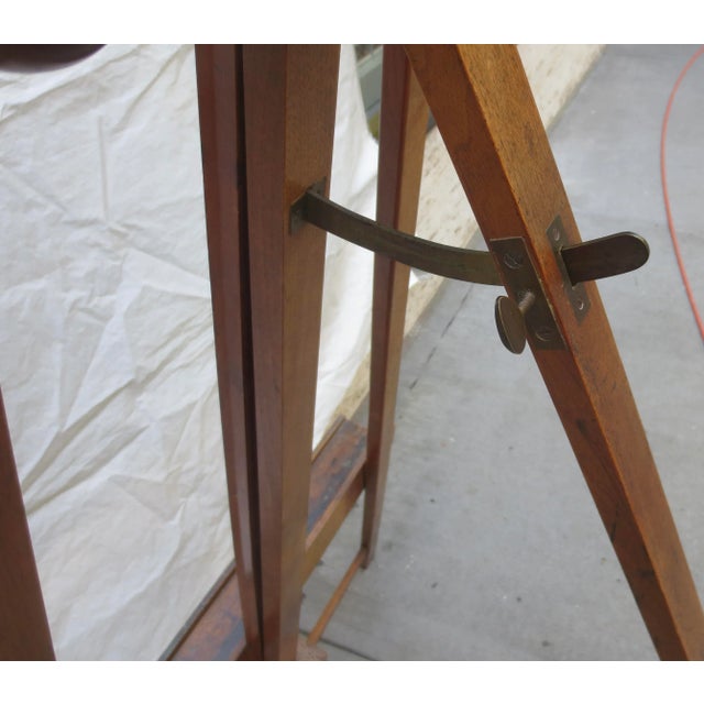 Beaux-Arts 19th Century Wooden Artist Easel For Sale - Image 3 of 10