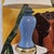 Vintage Blue Porcelain Urn Lamp With Brass Base - Hollywood Regency For Sale In Washington DC - Image 6 of 18