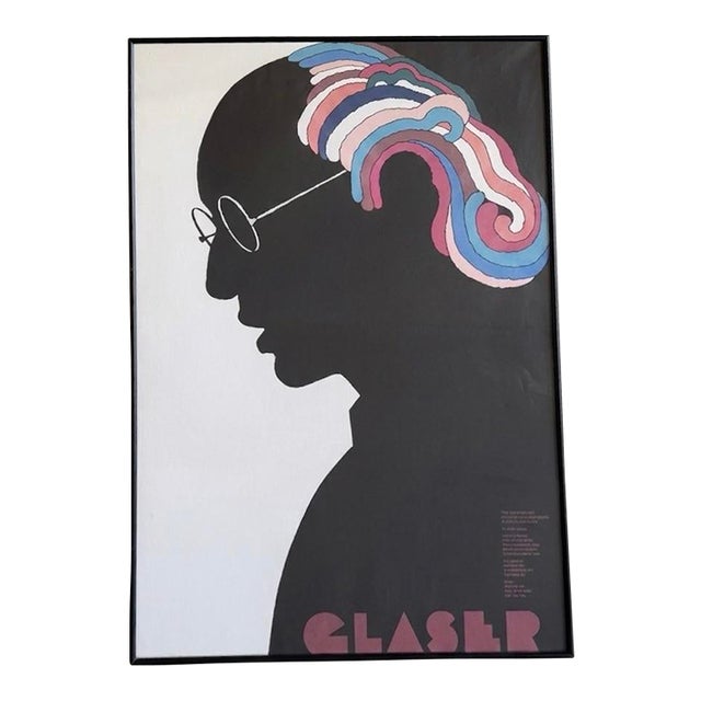 ‘After Dylan’ Poster by Woody Pirtle for Milton Glaser Conference 1985 For Sale