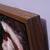 Lacking Embers by Stefan Smit | Oil on Panel Portrait of a Person with a Hat and Hand Raised For Sale - Image 4 of 5