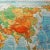 Vintage Mural World Map, 1970s For Sale - Image 6 of 7