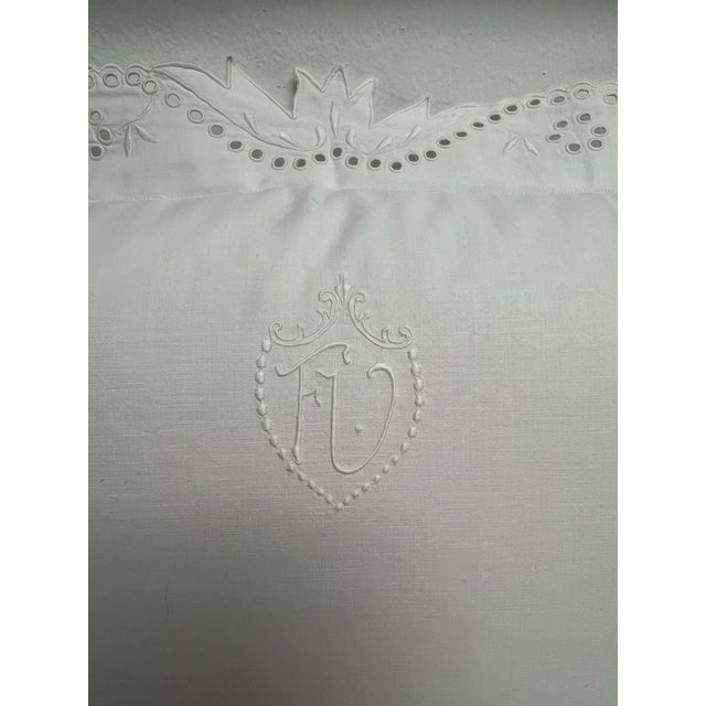 Antique European Breakfast Pillow For Sale In Richmond - Image 6 of 6