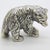 Large Vintage Italian Handmade Silver Brown Bear Cub Figurine, Novara, 1970s For Sale - Image 16 of 16