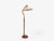 1950s Markslöjd, Swedish Modern, Adjustable Floor Lamp, Pine, Fabric For Sale - Image 15 of 17