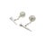 1990s Pair of Tiffany & Co Estate Golf Ball Cufflinks Sterling Silver 15.39 Grams For Sale - Image 10 of 11