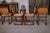 Oak and Rush Chairs in the style of Charles Dudouyt, 1950s, Set of 5, in Good conditions. Designed 1950 to 1959 This piece...