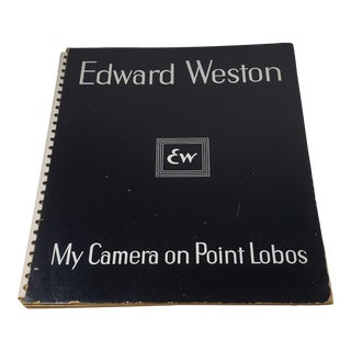 1950s Edward Weston "My Camera on Point Lobos" First Edition Book For Sale