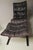 Textile Set of Leather Lounge Chair with Ottoman by Westnofa, Norway, 1960s For Sale - Image 7 of 12