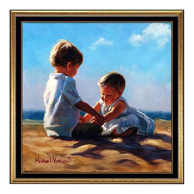 Family Playing, Michael Vincent For Sale