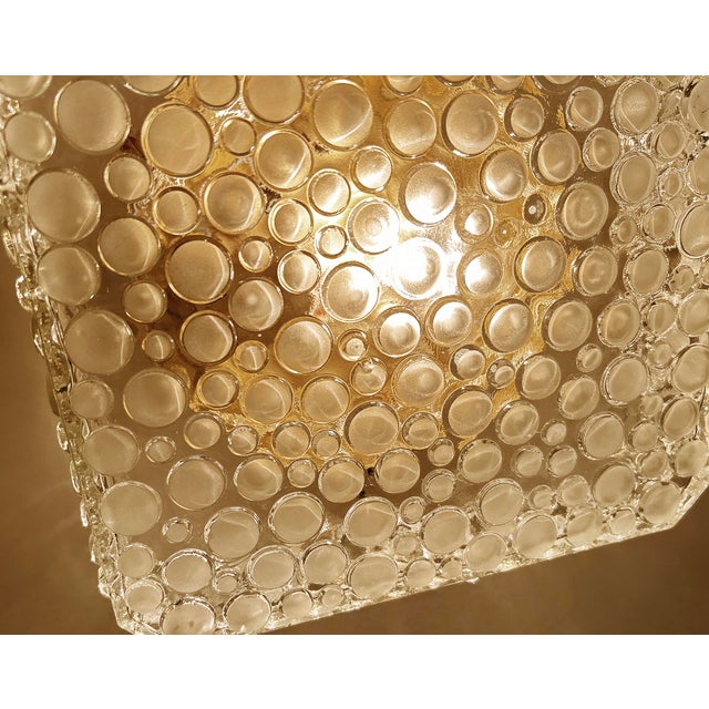 Vintage Bubble Glass Flush Mount from Erco, 1970s For Sale - Image 10 of 11