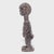 The figurative sculptures of the Baule peoples of Cote d'Ivoire are recognizable by their strong, gently curving forms and...