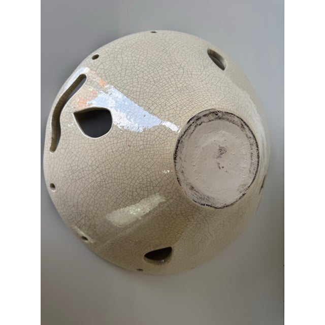 1980s Vintage Handmade and Painted Ceramic Bowl by Betty For Sale - Image 12 of 12