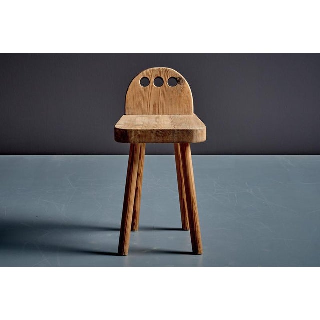 Scandinavian Pine Sauna Stool, Finland, 1960s For Sale - Image 3 of 11